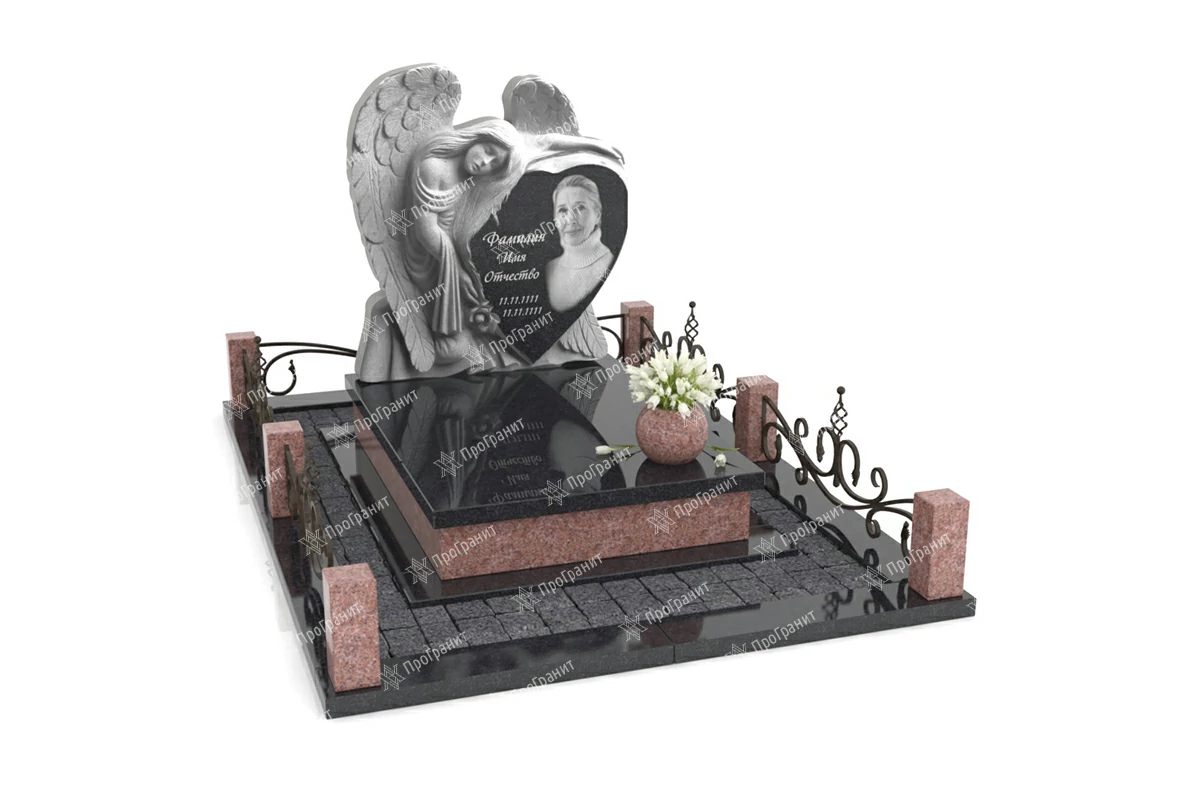 Памятники с художественной резкой ХР7 купить в Минске