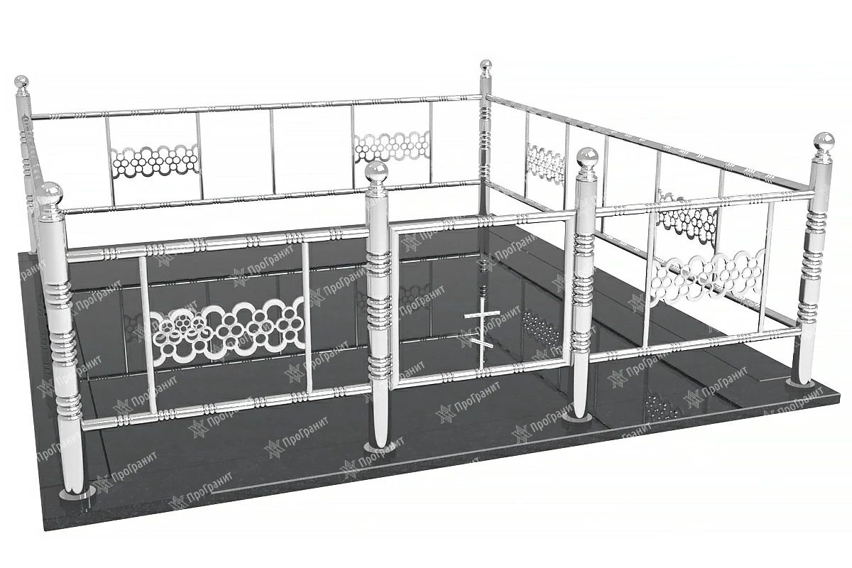 Ограда из нержавеющей стали НС 14