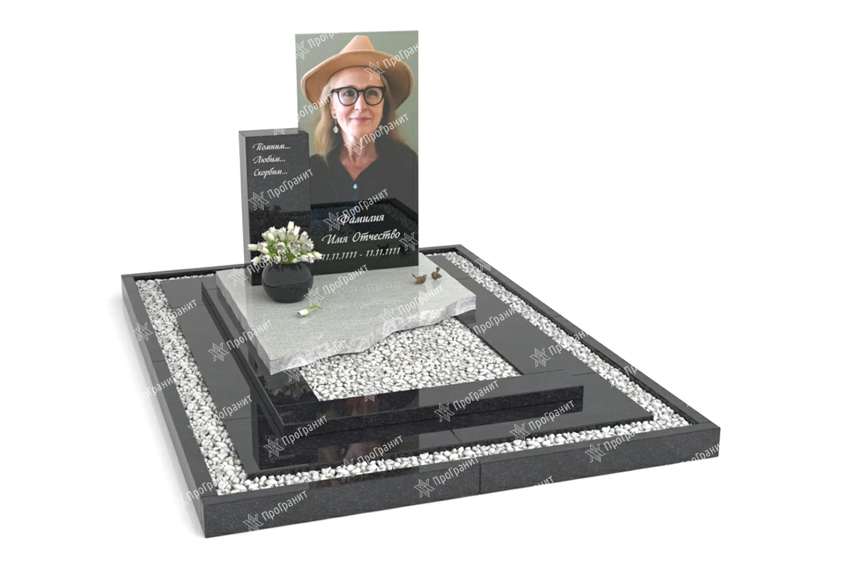 Памятник из стекла С16 купить в Минске