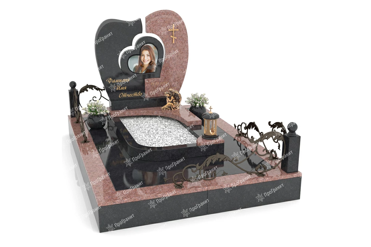 Памятник из стекла С17 купить в Минске