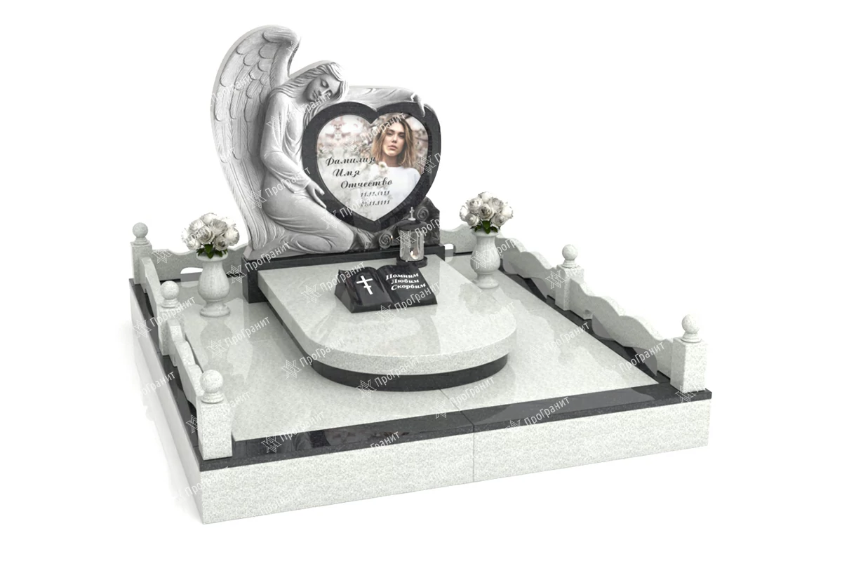 Памятник из стекла С24 купить в Минске