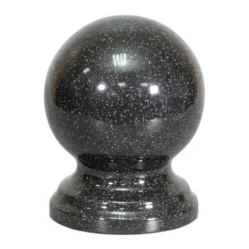 Шар 008 10х12/9см, темный гранит