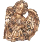 Скульптура ритуальная 051 28х24х31см бронза