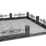 Кованая ограда КО 6