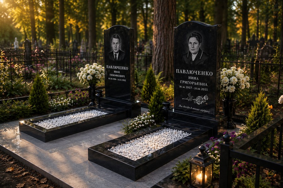 Памятники для двоих